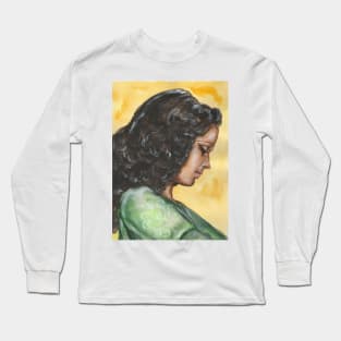 Gene Tierney Long Sleeve T-Shirt